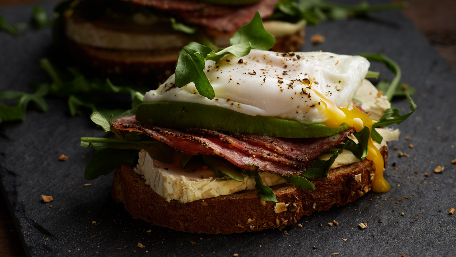 Salame Brunch Toast