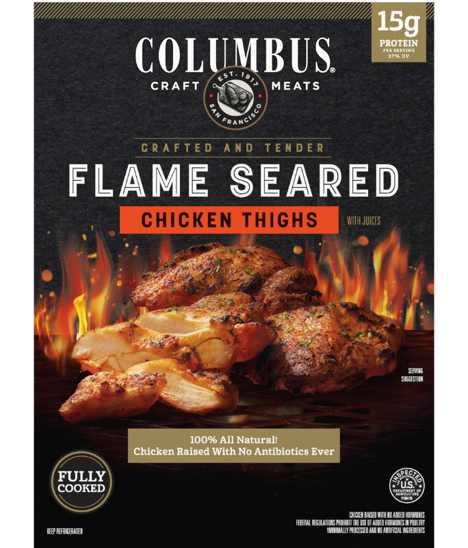 Flame Seared Chicken Thighs